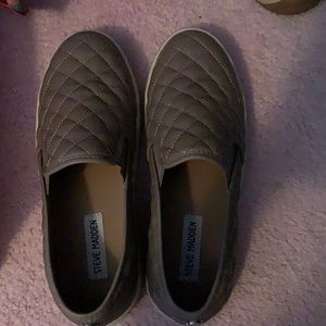 Steve Madden Slip on Quilted Sneakers